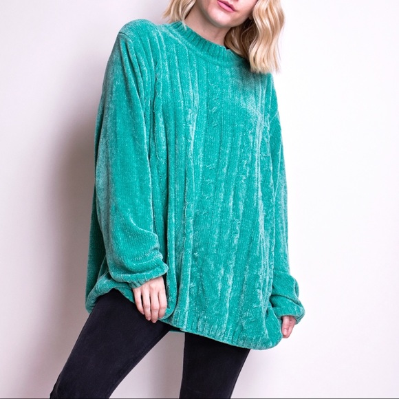 oversized 80s sweater